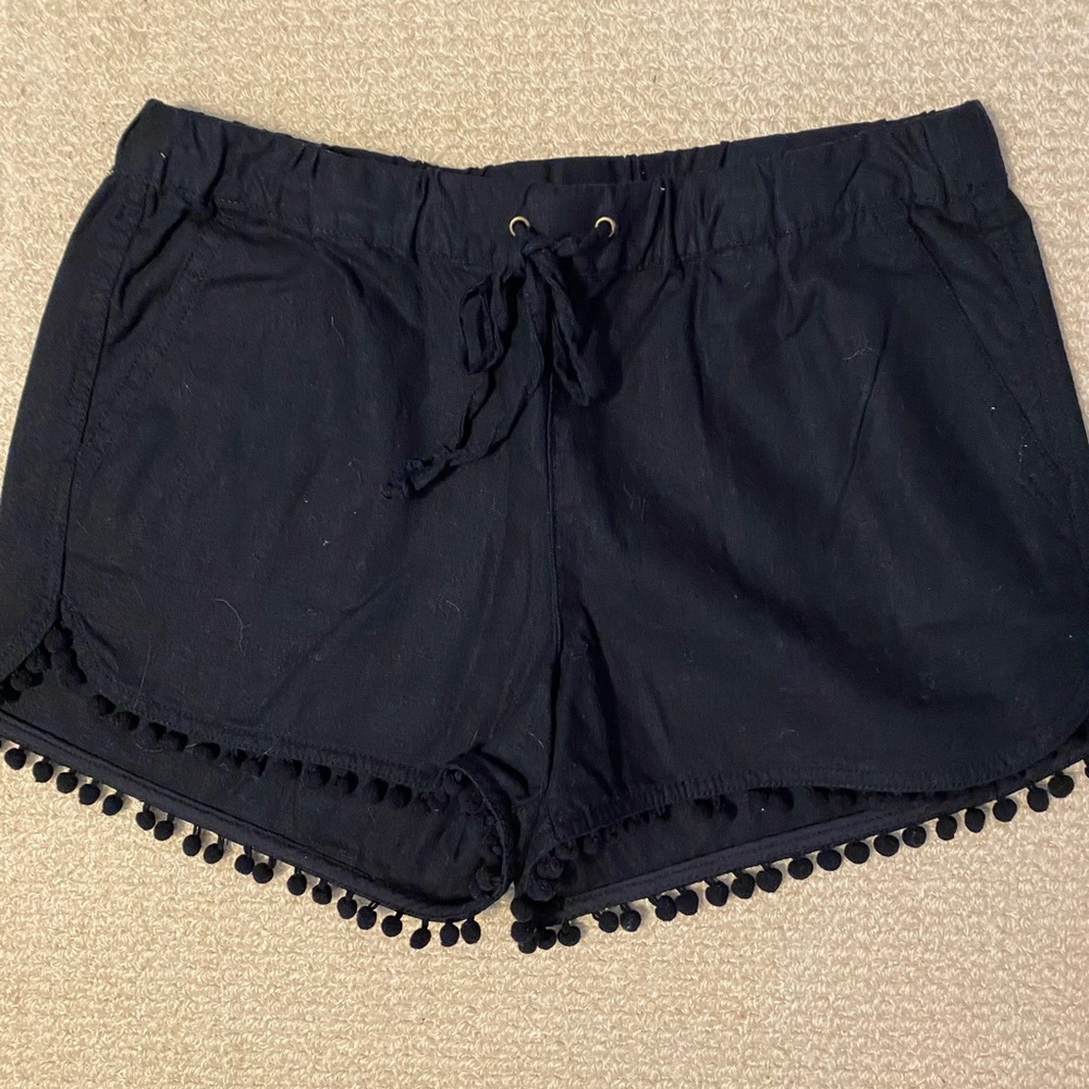 J Crew pom pom shorts
